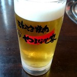 Yakiniku Reimen Yamanakaya - 生ビール550円