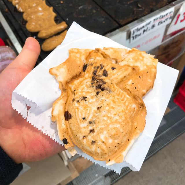 久保商店 たいやき 函館 たい焼き 大判焼き 食べログ