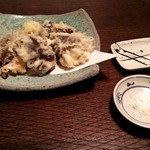 蕎麦処 多賀 - しいたけ天ぷら¥600