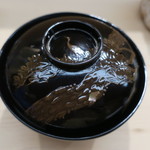 日本橋蛎殻町 すぎた - 浅利の椀1