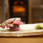 東麻布 天本 - 初鰹炙り