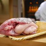 東麻布 天本 - 「黒」むつ白子