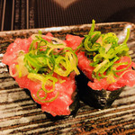 にぎり長次郎 - ねぎとろ軍艦