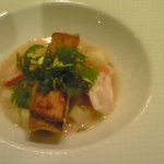 レスプリ ドゥ クゥー ドゥ フランス - 金目鯛の皮がパリッ♪　オマール海老の旨味もおいしい＾＾