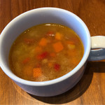 ベースキューカフェ by ロイヤルガーデンカフェ - スープ