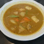カレーハウス印度亭 - シーフードと野菜のスープカレー