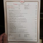 Zum Uerige - メニュー。