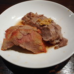 ロウホウトイ - 叉焼（チャーシュー）塩胡椒、わさび