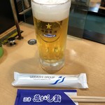 沼津魚がし鮨 江戸前鮨 - 生ビール