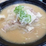 とん汁 たちばな - とん汁ラーメン（大盛）