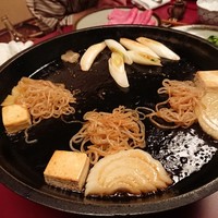 北むら - 野菜も割下に浸けず、少しずつ仕上げてくれます