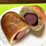 ブーランジェリー パルク - ゆずこあしょうソーセージ　２５０円