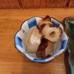 小料理 きぬや - 小鉢（ぶりかま焼ランチ）