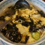 菜遊記 - 海苔の野菜の卵スープ
