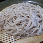 遊里庵 - 牡丹もりそば(900円)　お蕎麦アップ