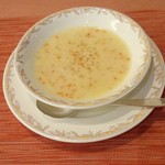 リゾートレストラン 花暦 - 　　　カブとお米のスープ
