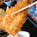 漣 - ずっしり海老フライ