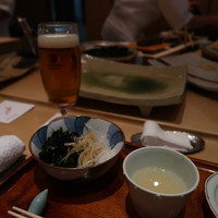 銀座 久兵衛 銀座本店 - まずはわかめのぽん酢