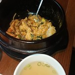 金陵苑  - 20184/1石焼ピビンパ