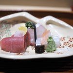 銀座 しのはら - 鮪　鯛　はり烏賊