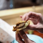 銀座 しのはら - フォアグラサンド