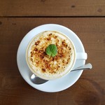 リトルフォートコーヒー - カプチーノブリュレ(540円)です。