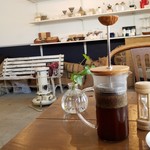 リトルフォートコーヒー - 店内です。