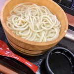 丸亀製麺 - 釜揚げうどん（大）：190円