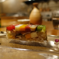 六雁 - 季節野菜の煮こごり