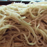 那須高原蕎麦 石心 - そば（天ぷらもりそば）