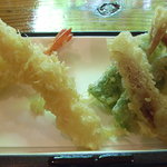 那須高原蕎麦 石心 - 天ぷら（天ぷらもりそば）