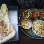 ニューガネーシャ - レディースセット￥1180ほうれん草&バターチキン