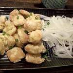 Nanashigure - 北見ホルモン唐揚げ♬このホルモン…下味が付いてて美味しい！