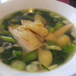 おおいた冠地どりと九条葱たっぷり塩鶏そば(得セットで2,160円)