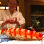 一心鮨 光洋 - 海老と空久保さん