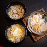 手打そば 梅乃家 - 塩うどんシリーズの比較です。