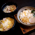 手打そば 梅乃家 - 塩うどんシリーズの比較です。