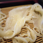 手打そば 梅乃家 - 横たわる一反木綿