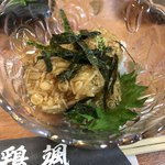 炭火焼とり 鶏颯 - なめこおろし