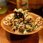 OKIRAKU - 納豆ほうれん玉ねぎチーズ和え