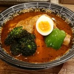 ラッキョ - 本日の道産チキンスープカレー