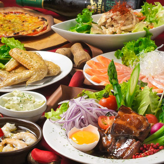 旬を彩る創作料理の数々。美容健康に良いコラーゲン料理も◎