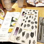 マンゴツリー カフェ - その他写真:メニュー。