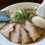 らぁめん 山と樹 - 味玉ラーメン８３０円チャーシュー３００円