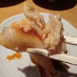 燻 - 蒸し鶏とキムチのコチジャンソース