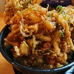 鳳翠 - 小柱のかき揚げ丼       ￥1000