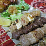 Grilled skewer