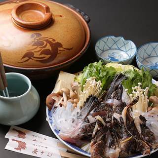 おこぜ鍋コース 安さん 本店 やっさん 三宮 神戸市営 寿司 食べログ