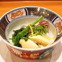 鮨 おさむ - ☆筍、蛍烏賊、寒天