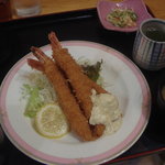 ふらいぱん - エビフライ定食